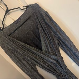 Silver Grey Marks & Spencer Party Dress